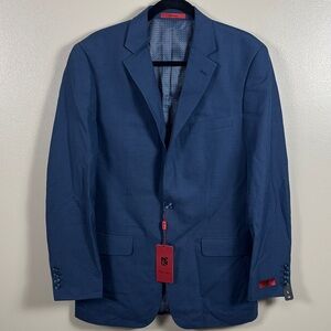 Renoir Men’s Blue Suit Jacket 38L